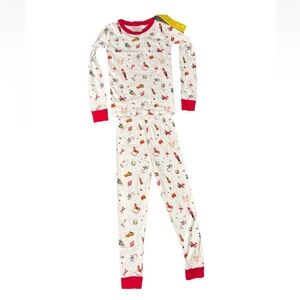 Lake Pajamas Night Before Christmas Pajama Set Kids 6 Pima Cotton Holiday Jolly